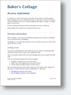 PDF: Access statement