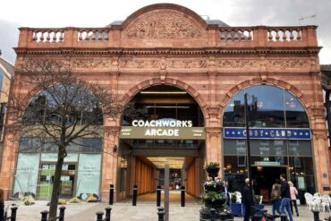Photo: The Coachworks Arcade leading to the New Chester Market